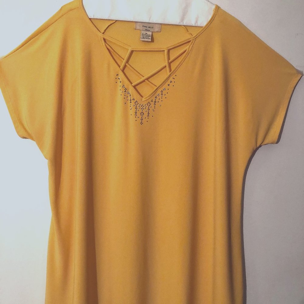 Diana Belle 1XL Yellow Gold Top